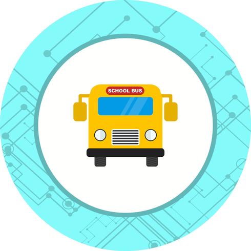 Ônibus escolar ícone Design vetor