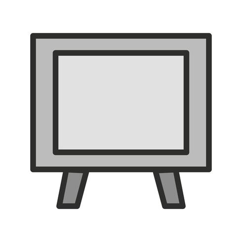 Design de ícone do quadro-negro vetor