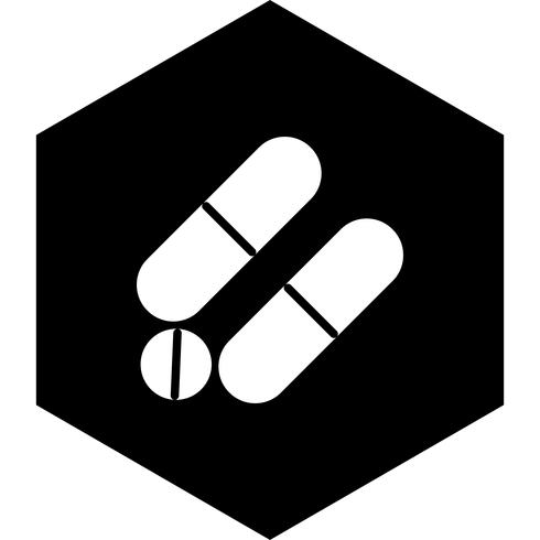 Design de ícone de medicamentos vetor