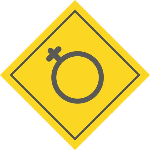 Design de ícone feminino vetor