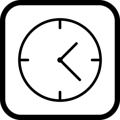Relógio ícone do design vetor