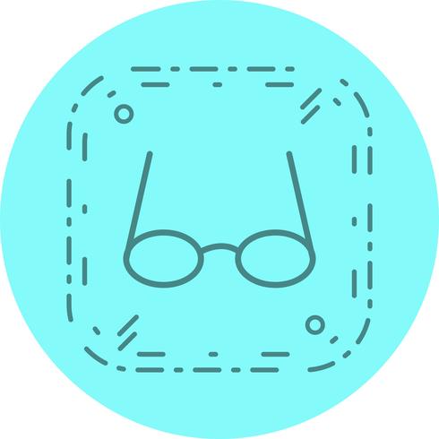 Óculos ícone do design vetor