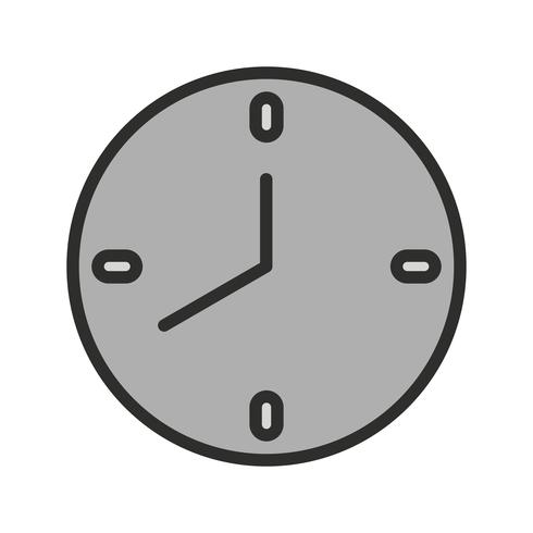 Relógio ícone do design vetor