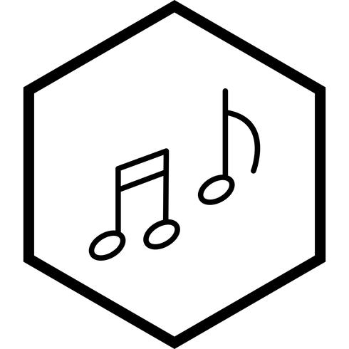 Design de ícone de música vetor