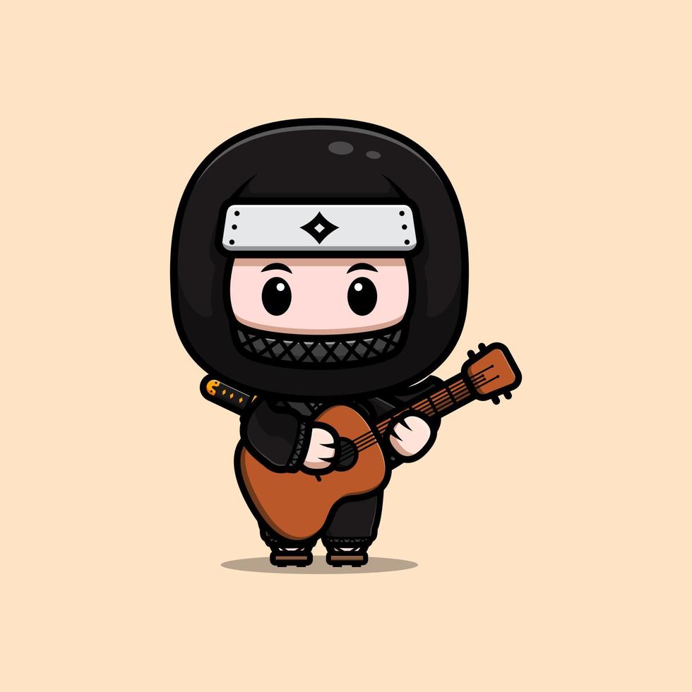 ícone de desenho animado bonito ninja mascote. ilustração do personagem  mascote kawaii para adesivo, pôster, animação, livro infantil ou outro  produto digital e impresso 5054307 Vetor no Vecteezy