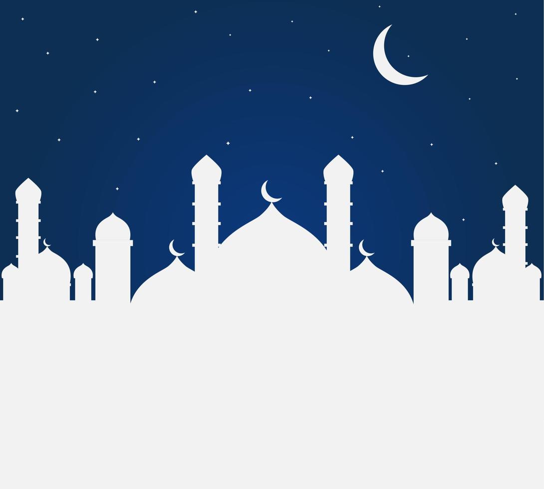 ilustração vetorial design de ramadan kareem vetor