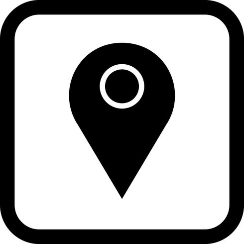 Design de ícone de localização vetor