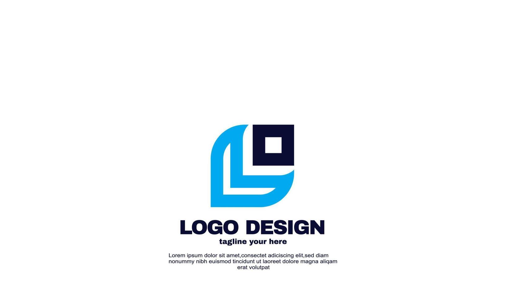 estoque resumo simples rede logotipo corporativo empresa negócios e modelo de design de marca vetor