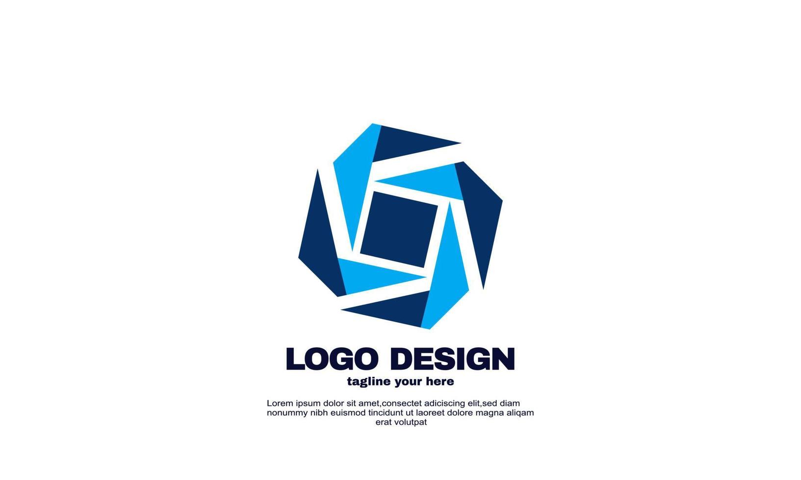 elementos de design de vetor de estoque seu logotipo corporativo e de negócios da empresa