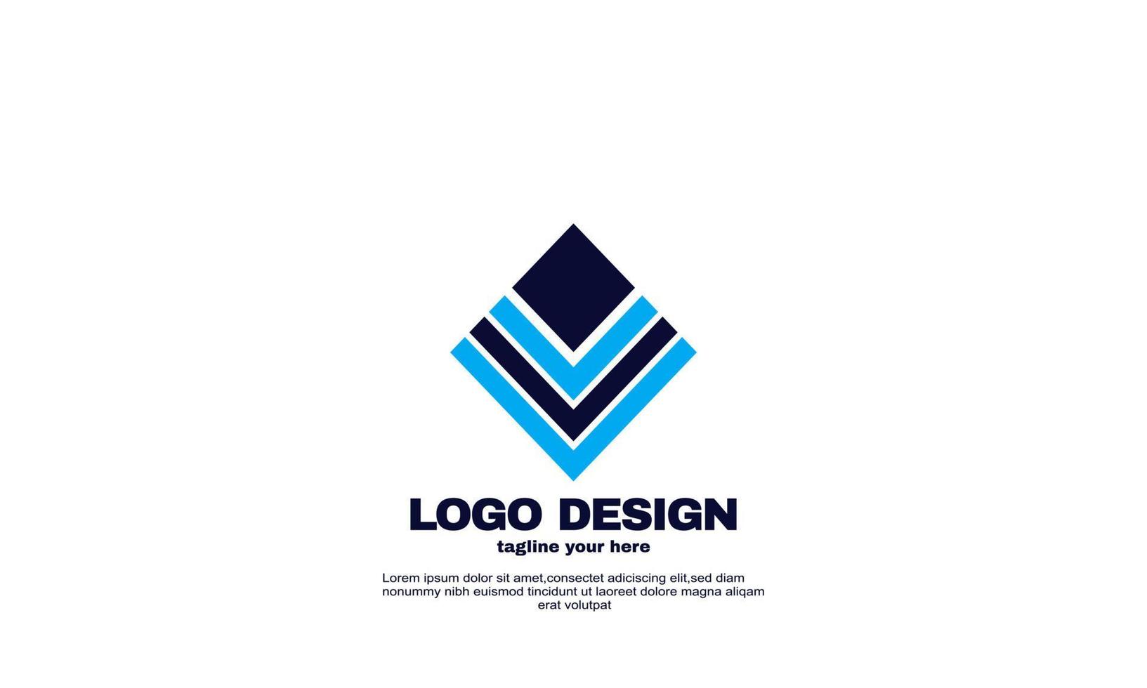 estoque de elementos de design criativo seu vetor de design de logotipo exclusivo de negócios da empresa