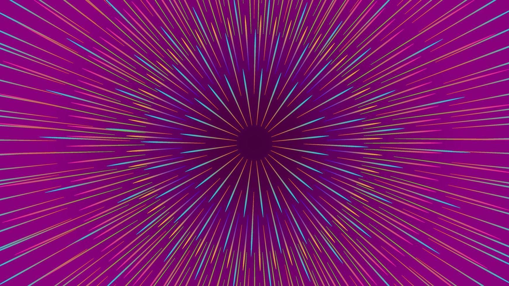 fundo geométrico circular webabstract. padrão de movimento cêntrico geométrico circular. abstrato colorido. vetor