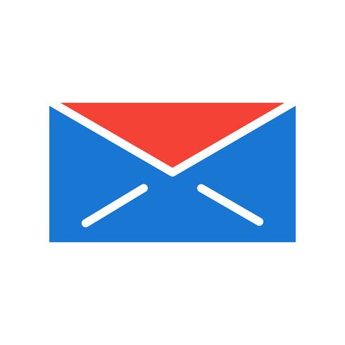 Design de ícone de e-mail vetor