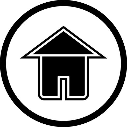 Design de ícone de casa vetor