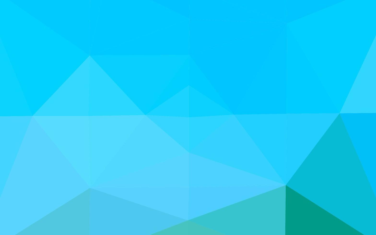 modelo de triângulo embaçado de vetor azul claro e verde.