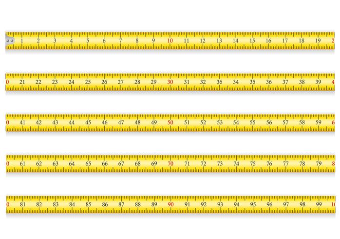 fita métrica para ilustração vetorial de ferramenta roleta EPS 10 vetor