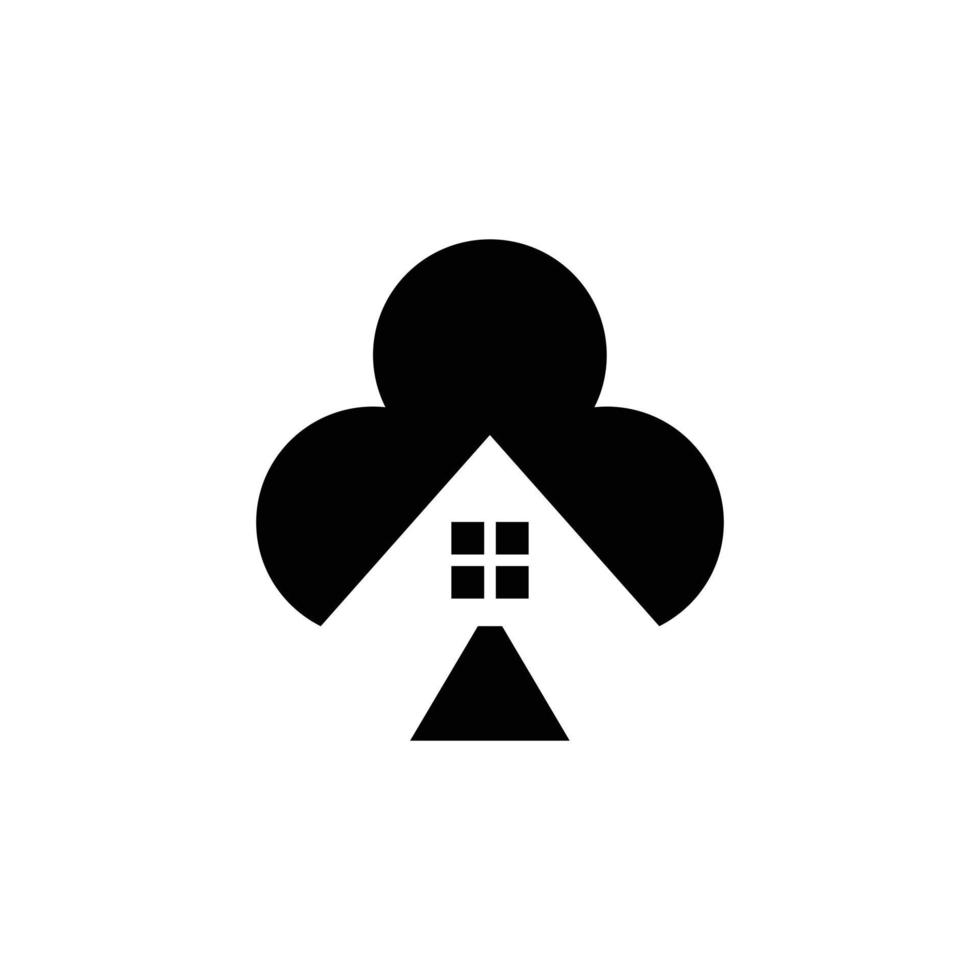 design de logotipo vetor combinação de duplo sentido de tecnologia e poker