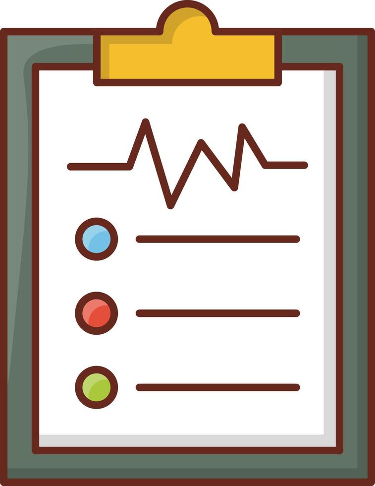 ilustração em vetor prancheta em um fundo transparente. símbolos de qualidade premium. ícone de cor plana de linha vetorial para conceito e design gráfico.