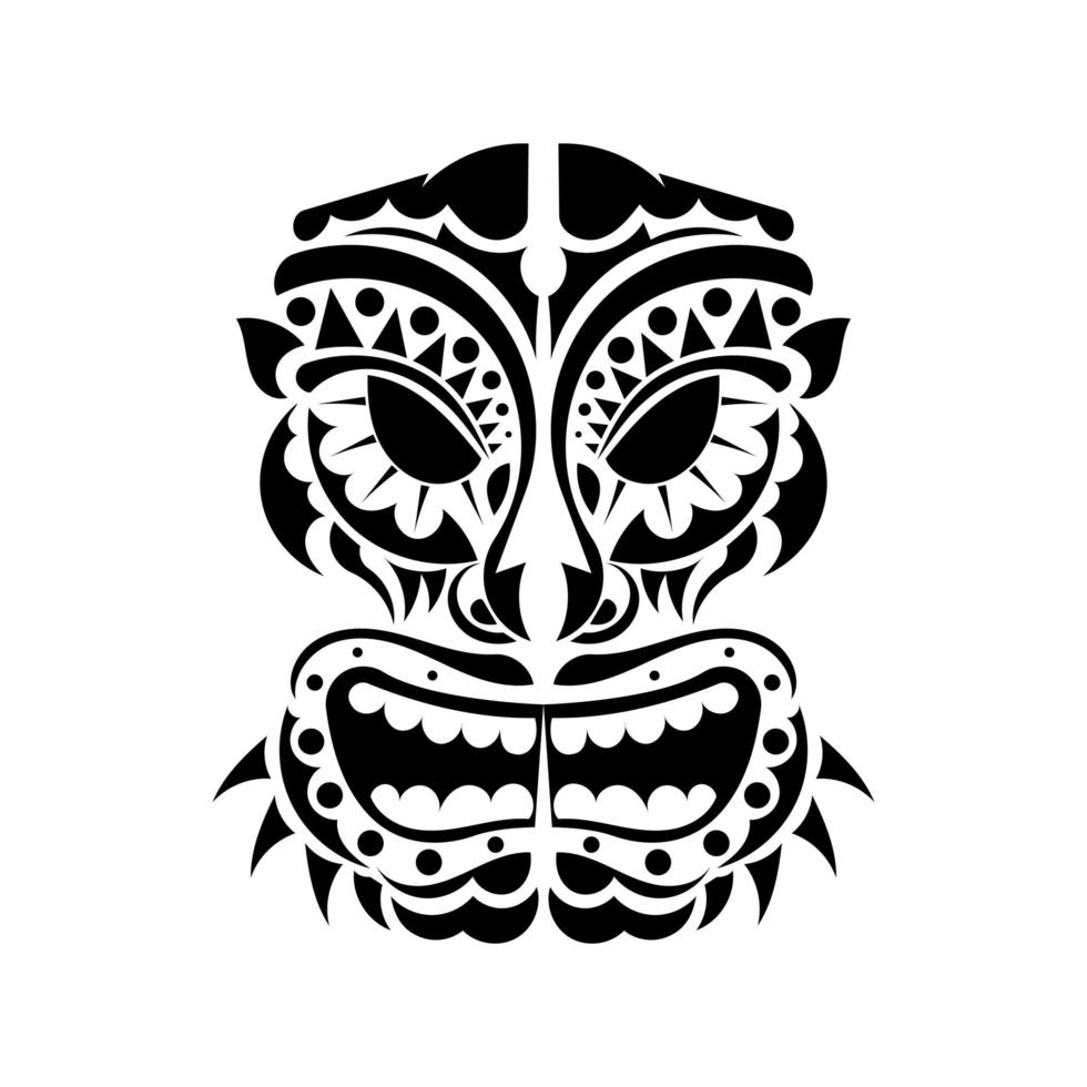 tatuagem e design de t-shirt preto e branco desenhado à mão príncipe diabo gravura ornamento vetor