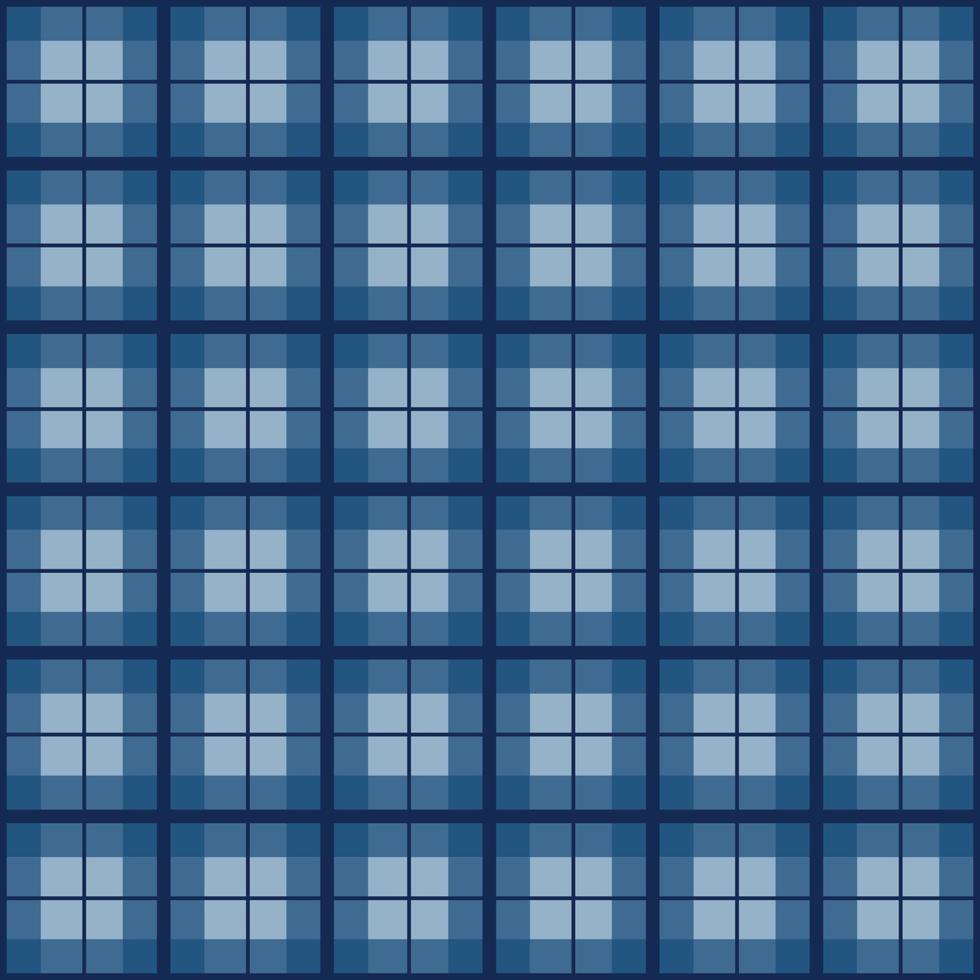 fundo vintage de tartan de natal azul marinho real vetor