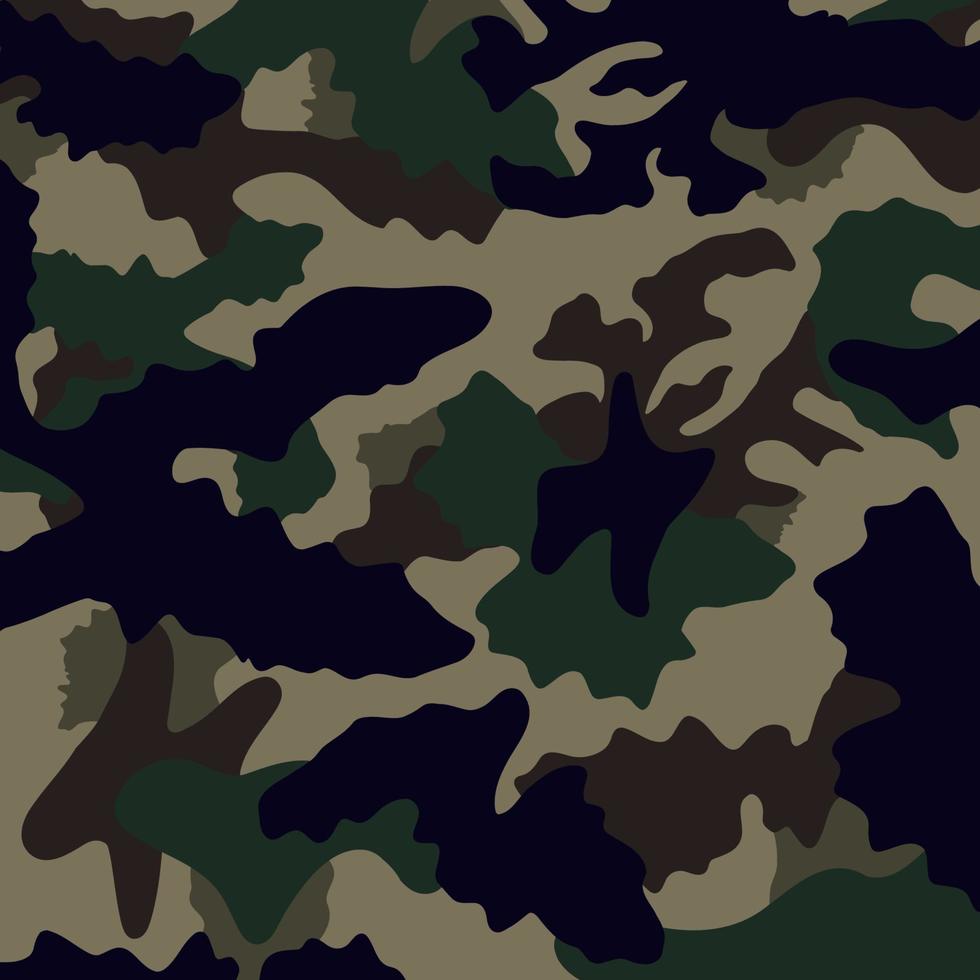 arte abstrata floresta selva floresta camuflagem padrão de listras fundo militar pronto para impressão de roupas vetor