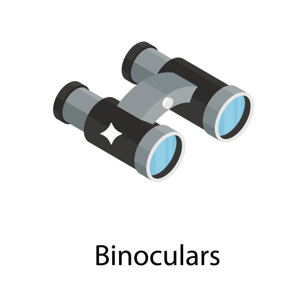 conceitos modernos de binóculos vetor