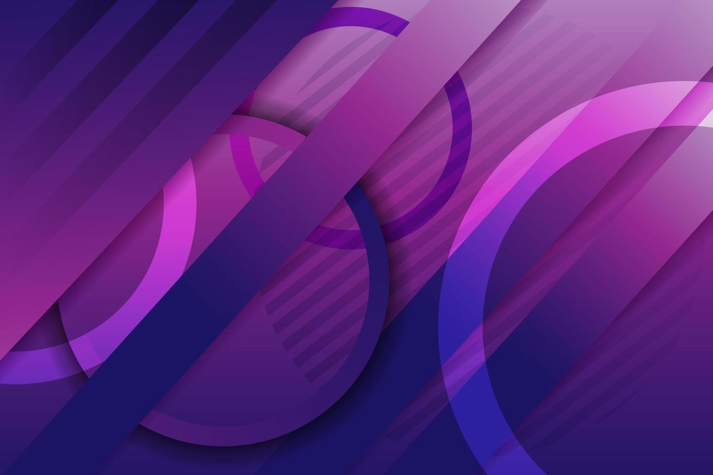 fundo de fantasia futurista moderno gradiente roxo na moda brilhante para banner, convite, apresentação e cartaz vetor