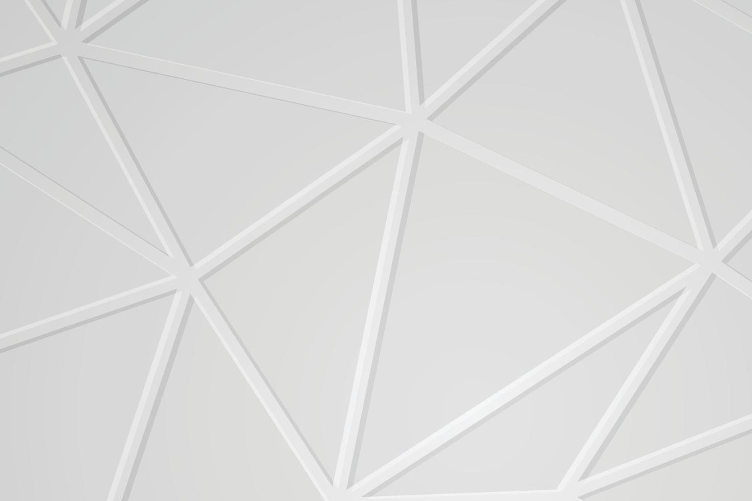 banner abstrato geométrico branco e cinza cor ilustração vetorial de fundo. vetor