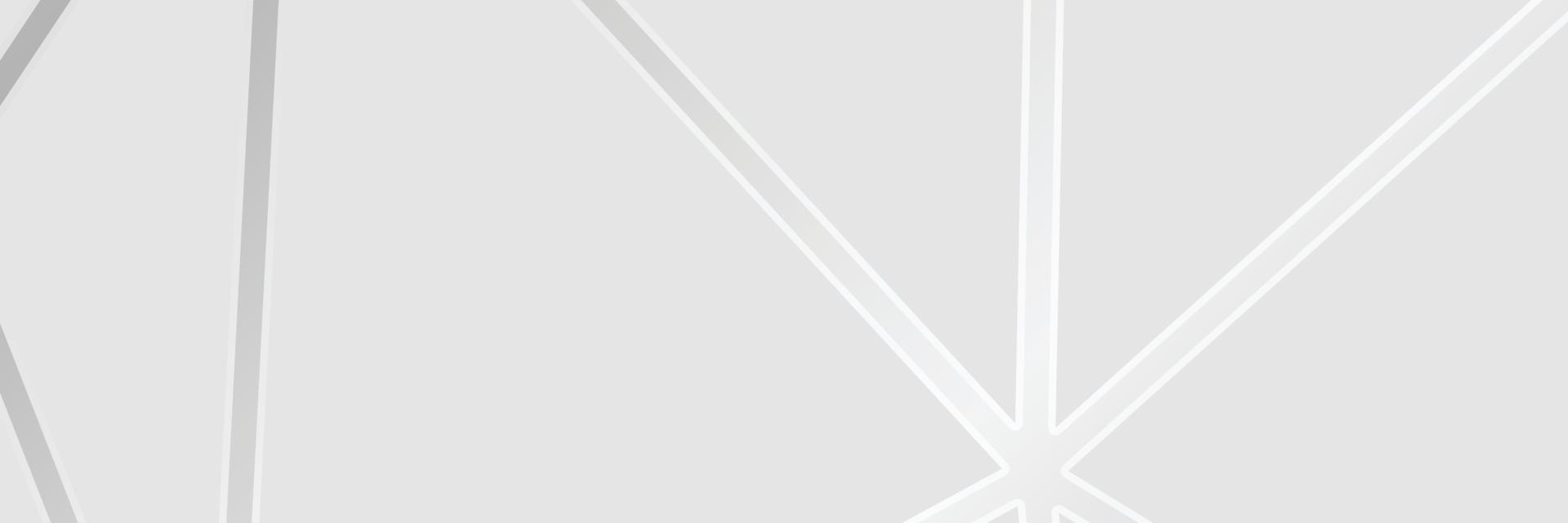 banner abstrato geométrico branco e cinza cor ilustração vetorial de fundo. vetor