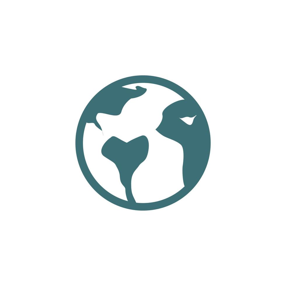 símbolo de ícone simples de meio ambiente e recursos naturais vetor