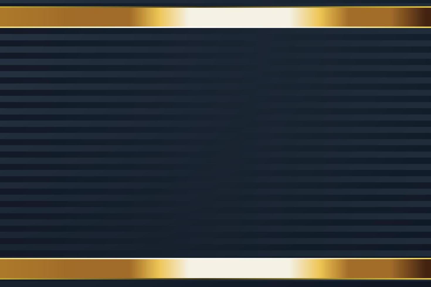 design de banner de ouro com luxo de ouro de estilo moderno minimalista vetor