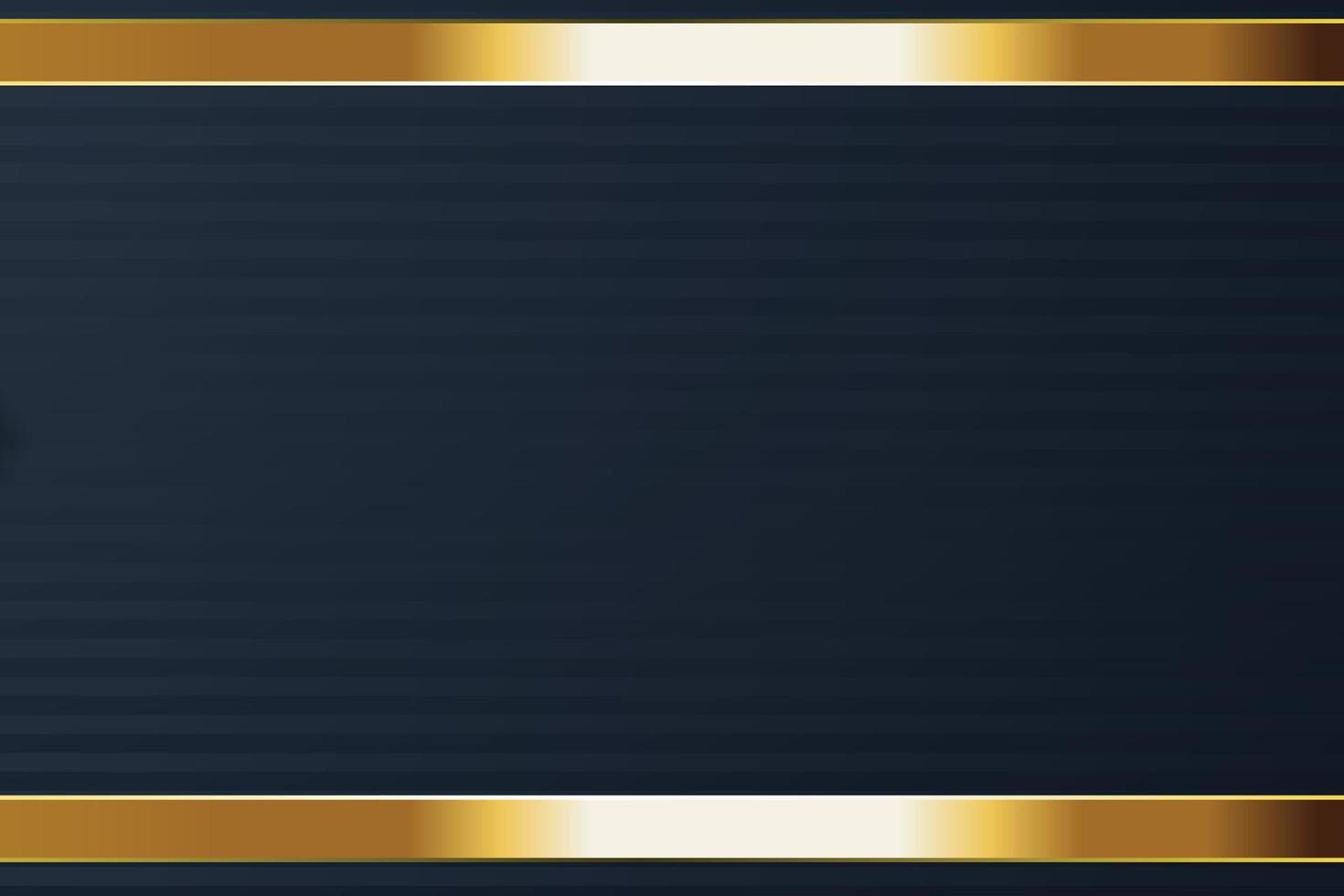 design de banner de ouro com luxo de ouro de estilo moderno minimalista vetor