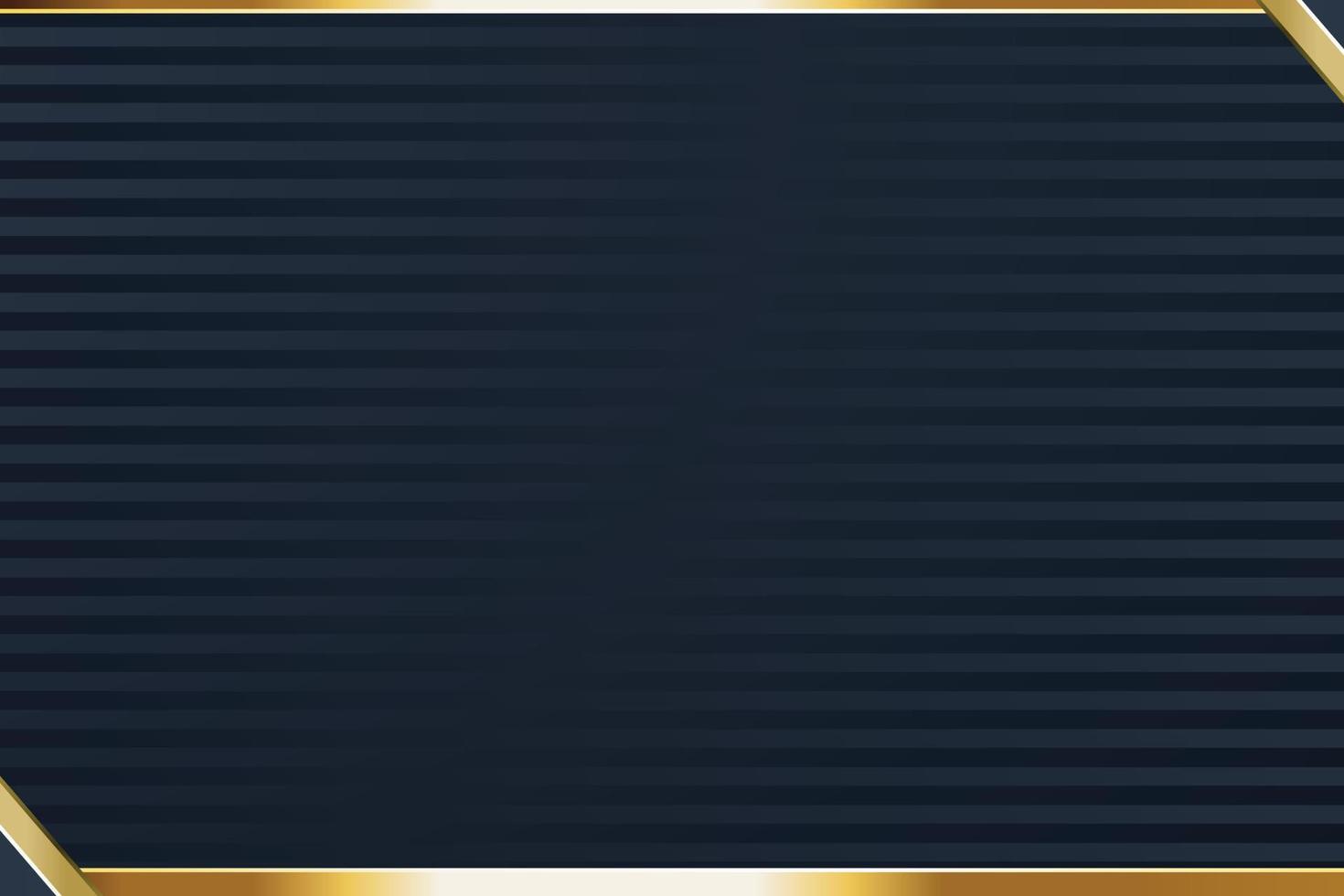 design de banner de ouro com luxo de ouro de estilo moderno minimalista vetor