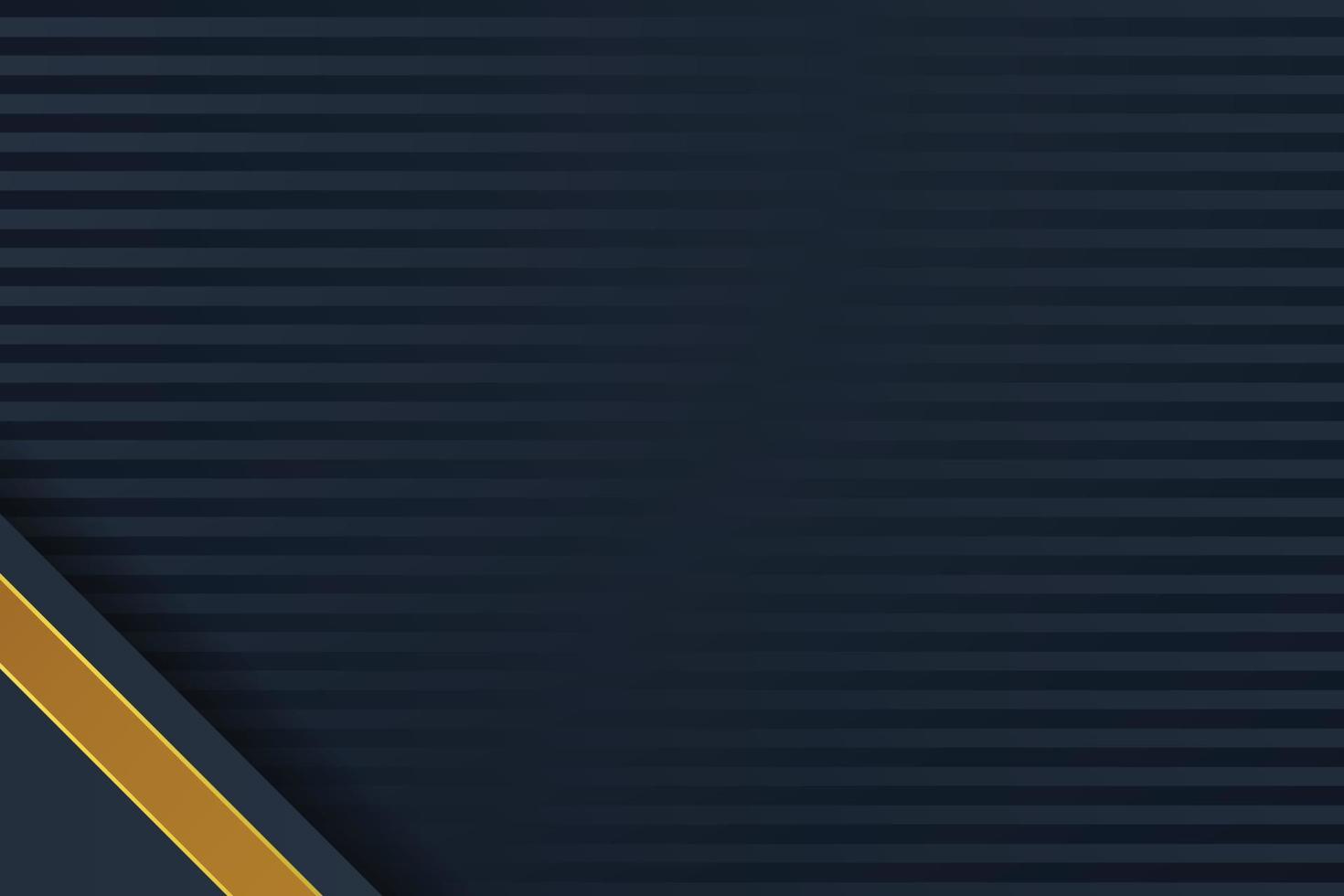 design de banner de ouro com luxo de ouro de estilo moderno minimalista vetor