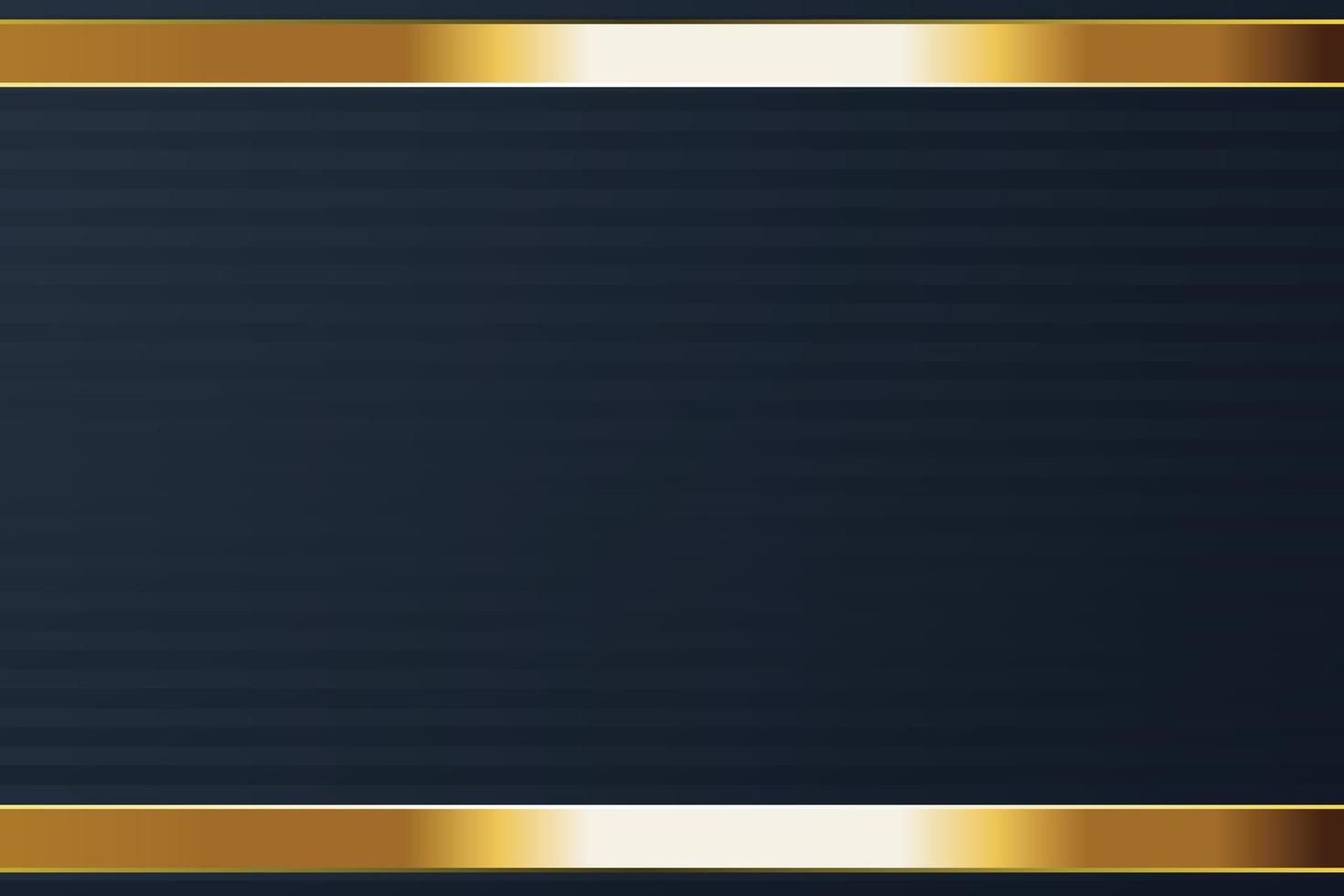 design de banner de ouro com luxo de ouro de estilo moderno minimalista vetor