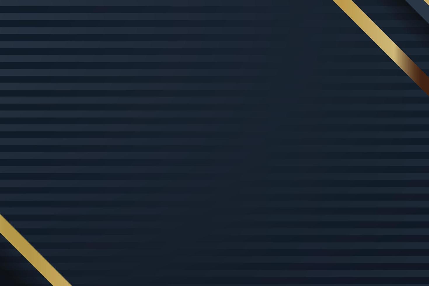 design de banner de ouro com luxo de ouro de estilo moderno minimalista vetor