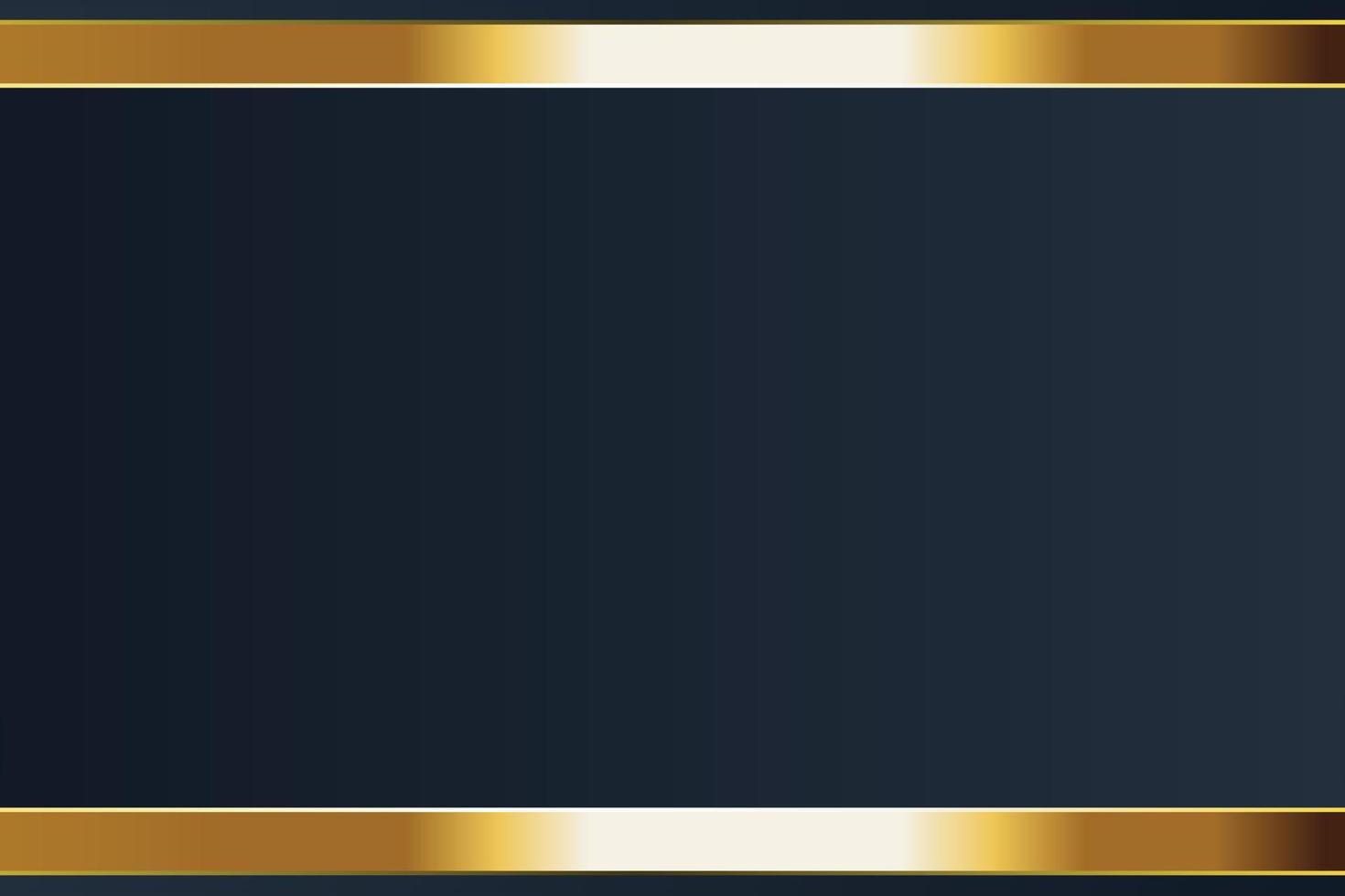 design de banner de ouro com luxo de ouro de estilo moderno minimalista vetor