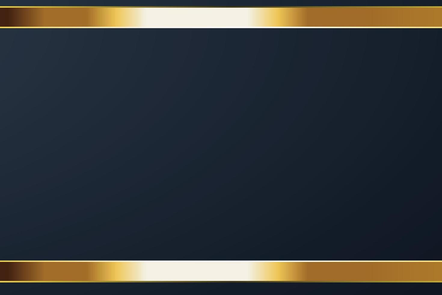 design de banner de ouro com luxo de ouro de estilo moderno minimalista vetor