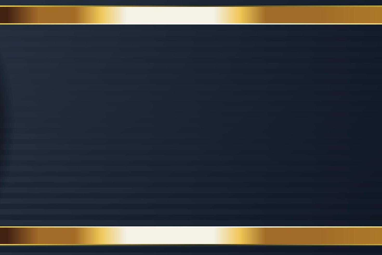 design de banner de ouro com luxo de ouro de estilo moderno minimalista vetor