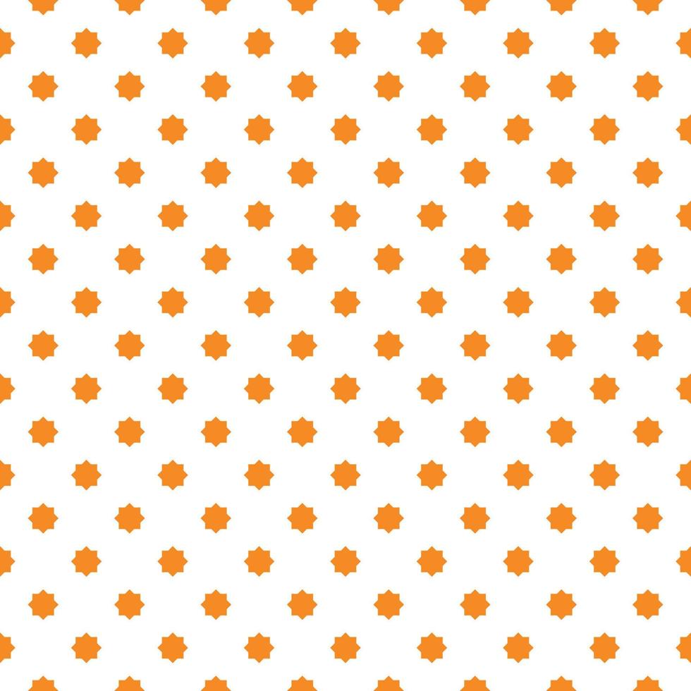 padrão sem emenda de impressão com fundo de estrela gradiente amarelo e laranja vetor