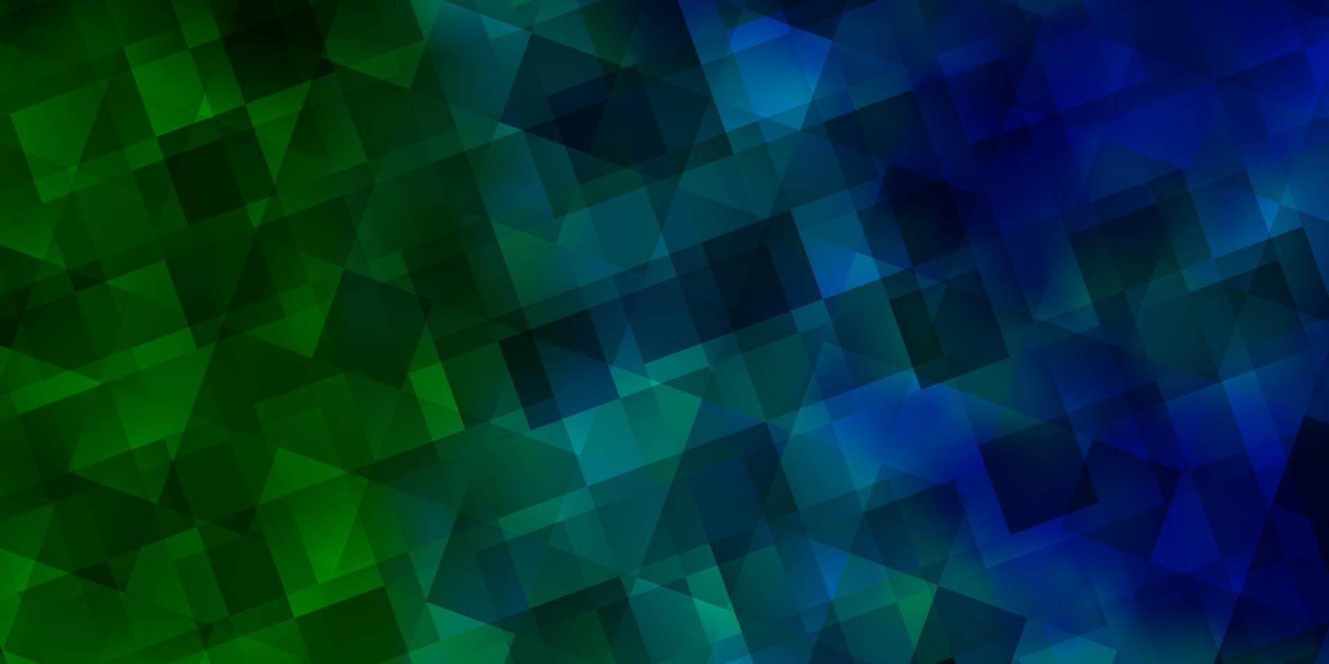 fundo vector azul e verde claro com triângulos.