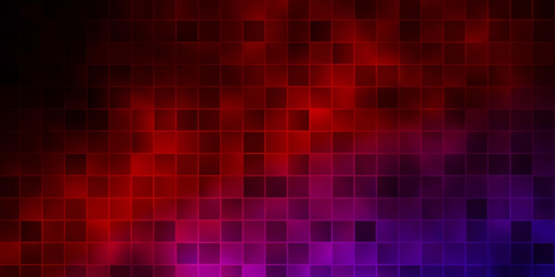 pano de fundo vector azul e vermelho escuro com retângulos.