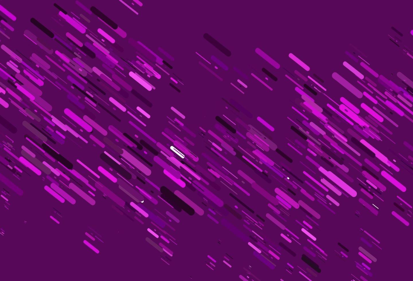 pano de fundo vector roxo claro com linhas longas.