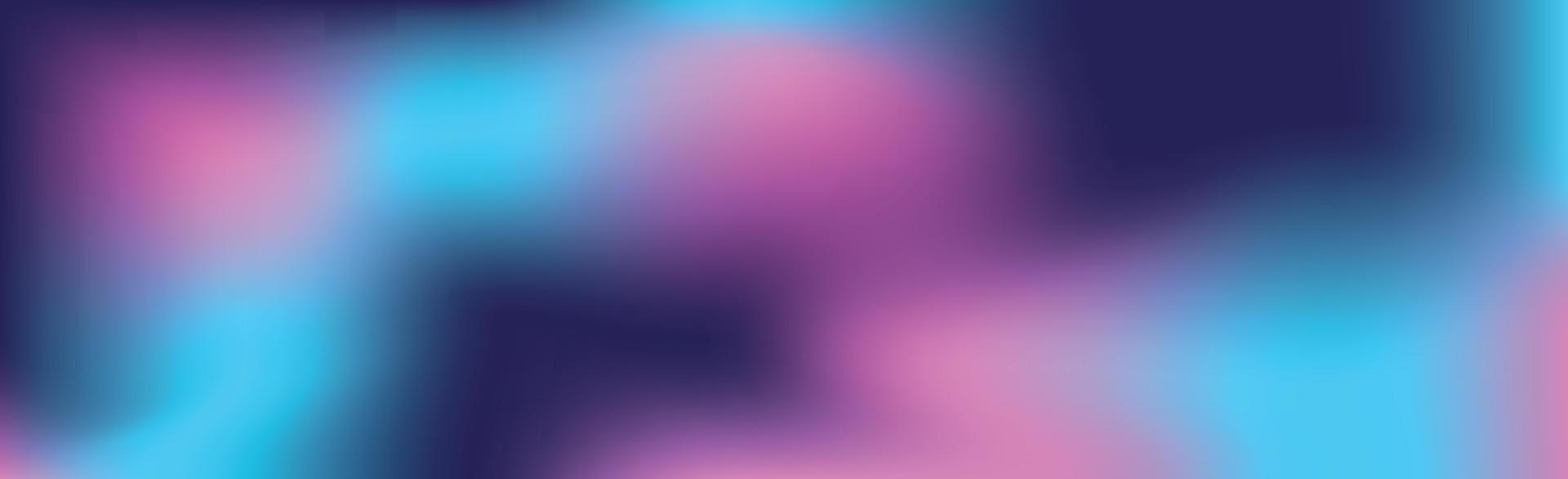 fundo panorâmico abstrato gradiente azul escuro - vetor
