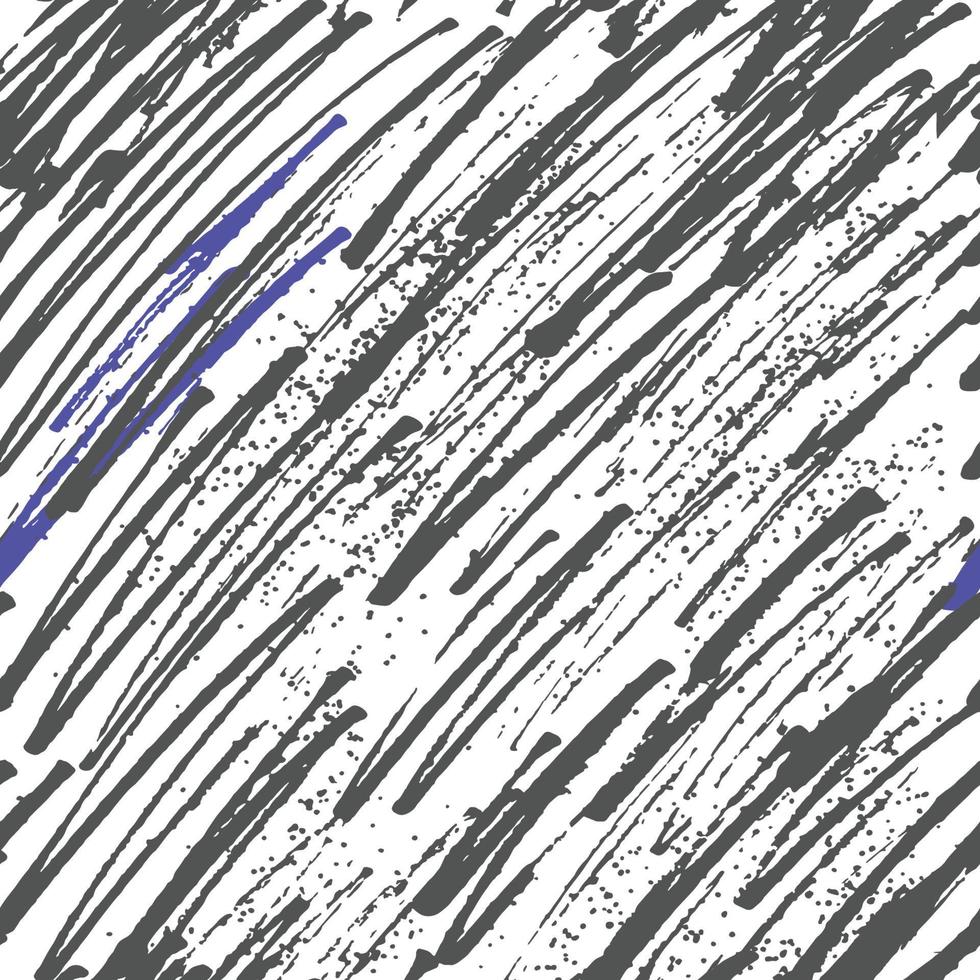padrão de rabisco sem costura de vetor, feito de linhas caóticas. design de superfície de cores preto e branco. vetor