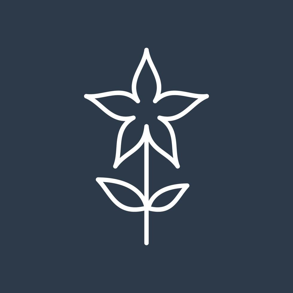 modelo de logotipo de ícone de folha, usado para meio ambiente e plantas. vetor