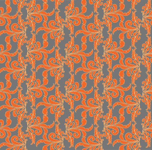 Padrão sem emenda floral. Fundo de flor. Textura de brocado floreio vetor