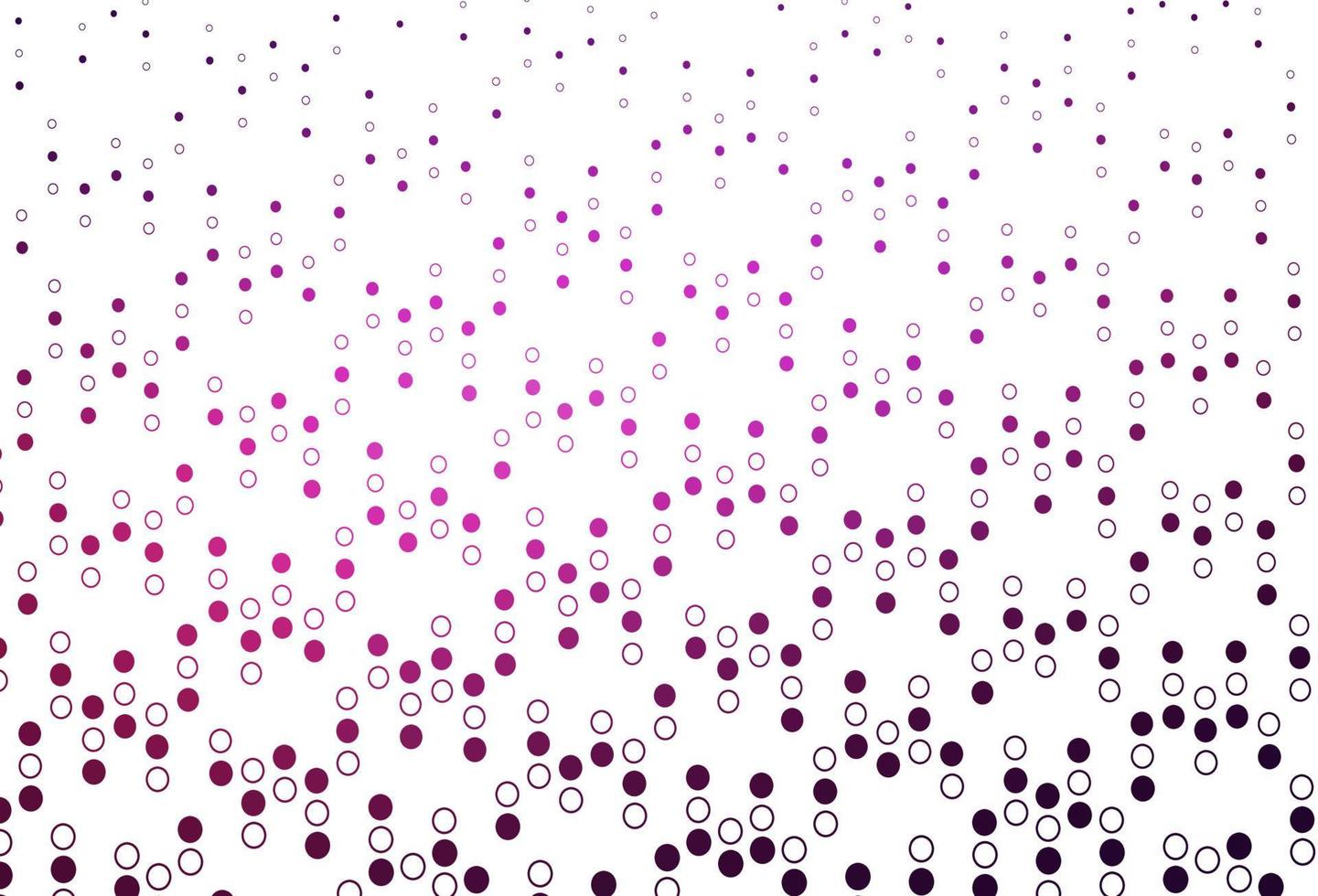 pano de fundo vector rosa claro com pontos.