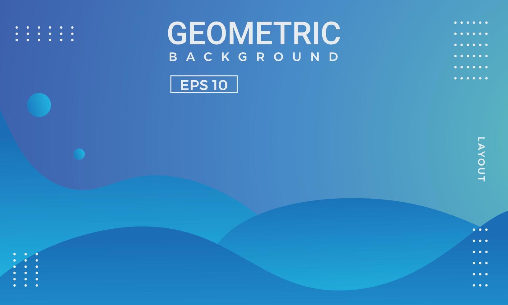 ilustração vetorial gráfico de fundo geométrico gradiente azul simples. perfeito para brochuras de cadernos, livros escolares, papel de caderno, livro, modelo de revista. vetor