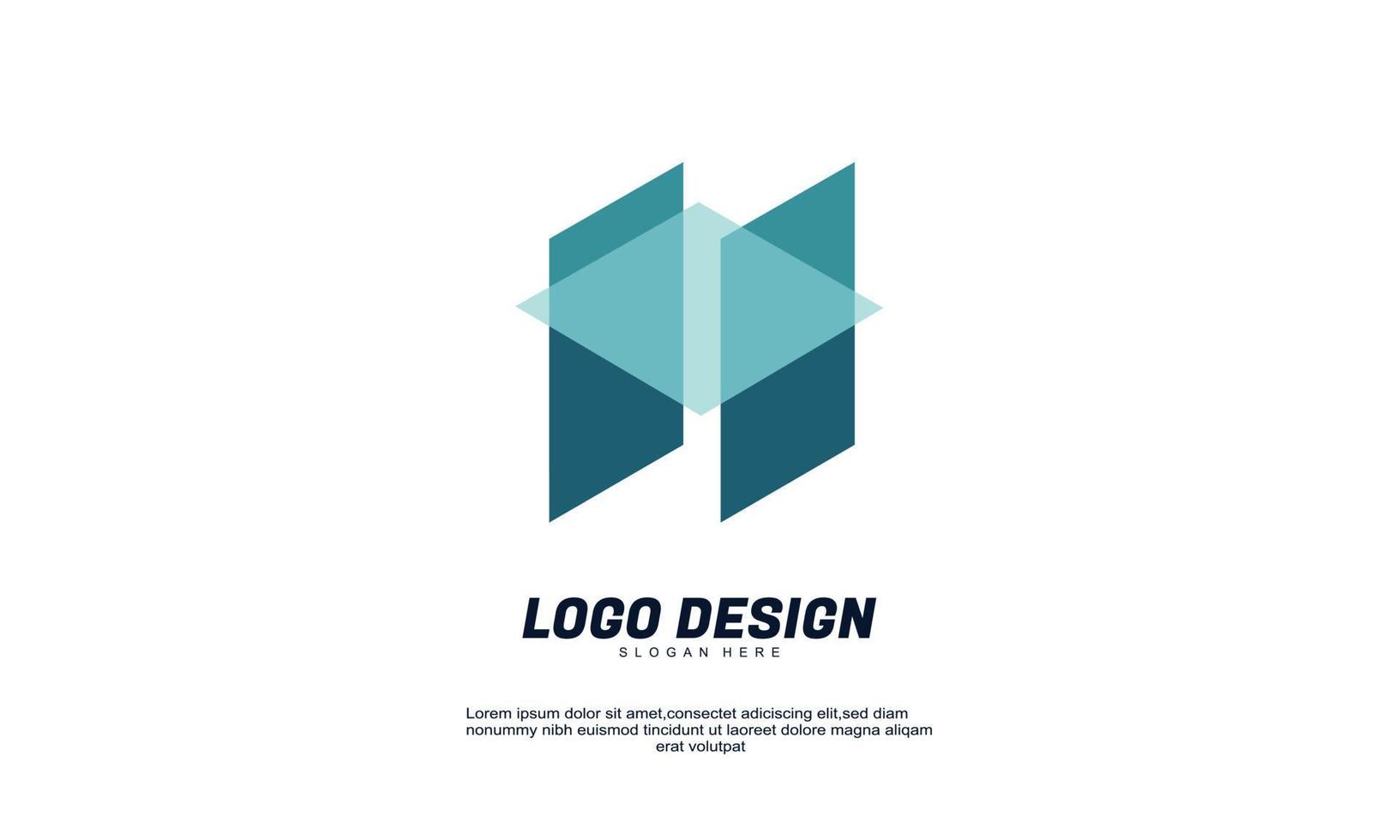 estoque vetor abstrato empresa criativa negócios brandtity logotipo gradiente colorido design plano