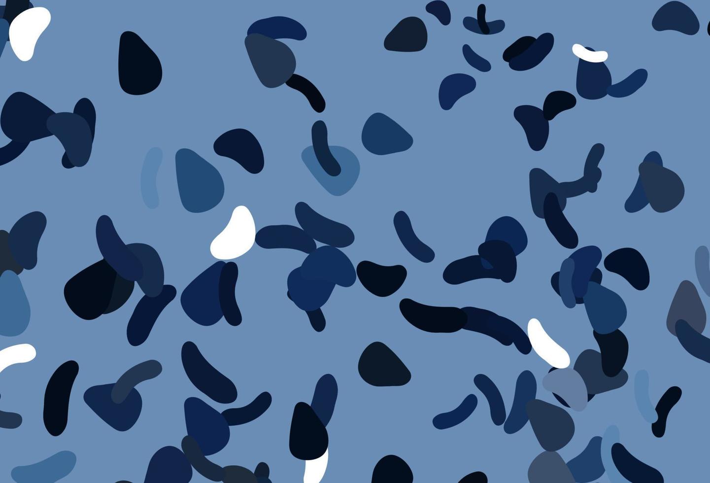 padrão de vetor azul claro com formas caóticas.